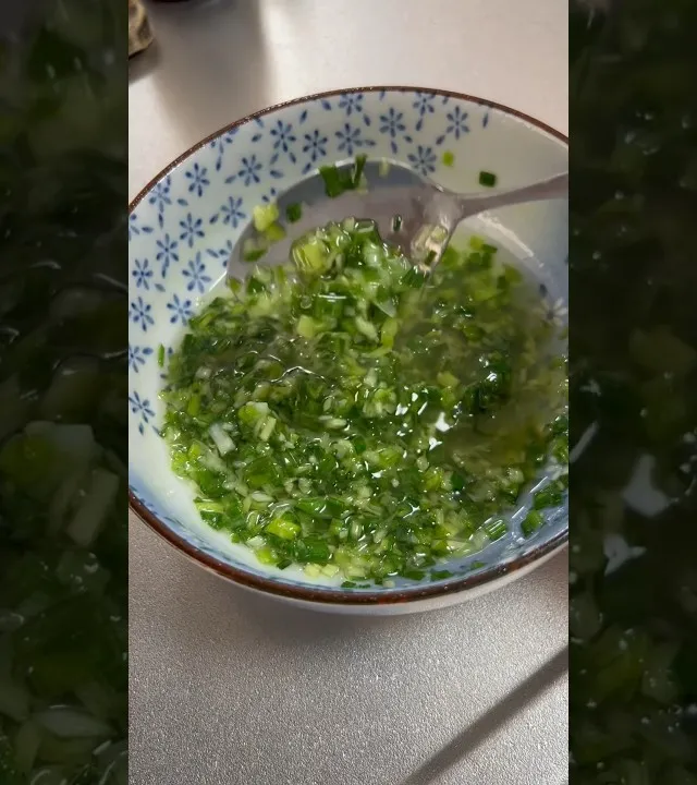 Ginger Scallion Sauce