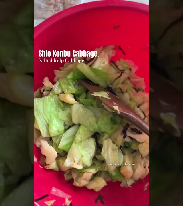 Shio Konbu Cabbage