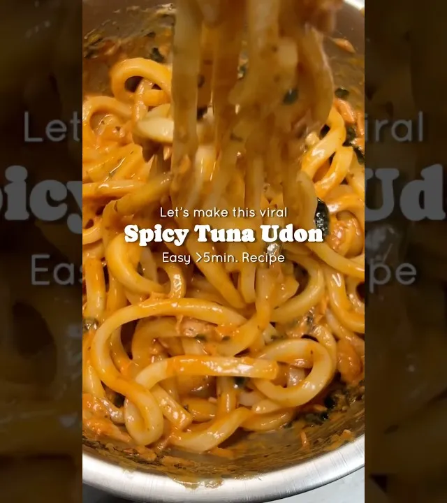 Spicy Tuna Udon