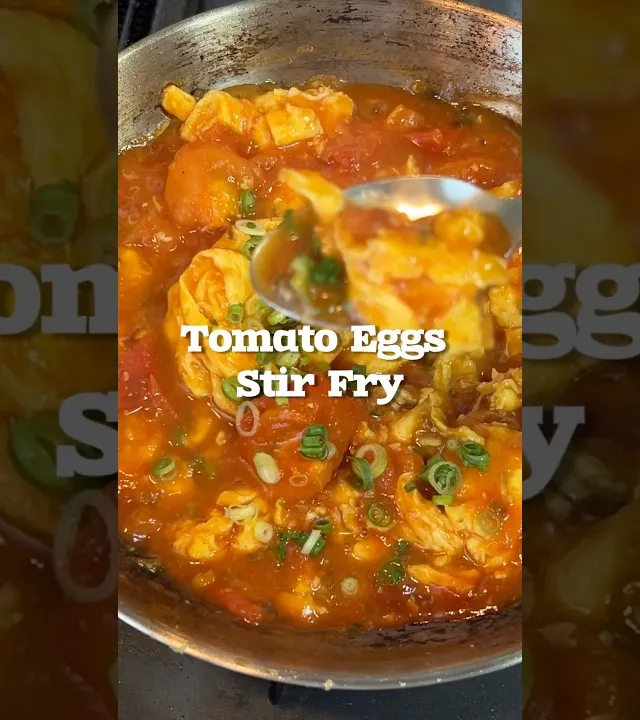 Tomato Eggs Stir Fry
