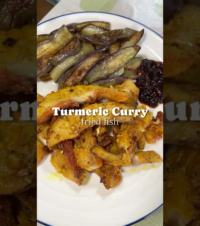 Turmeric Curry Fried Fish